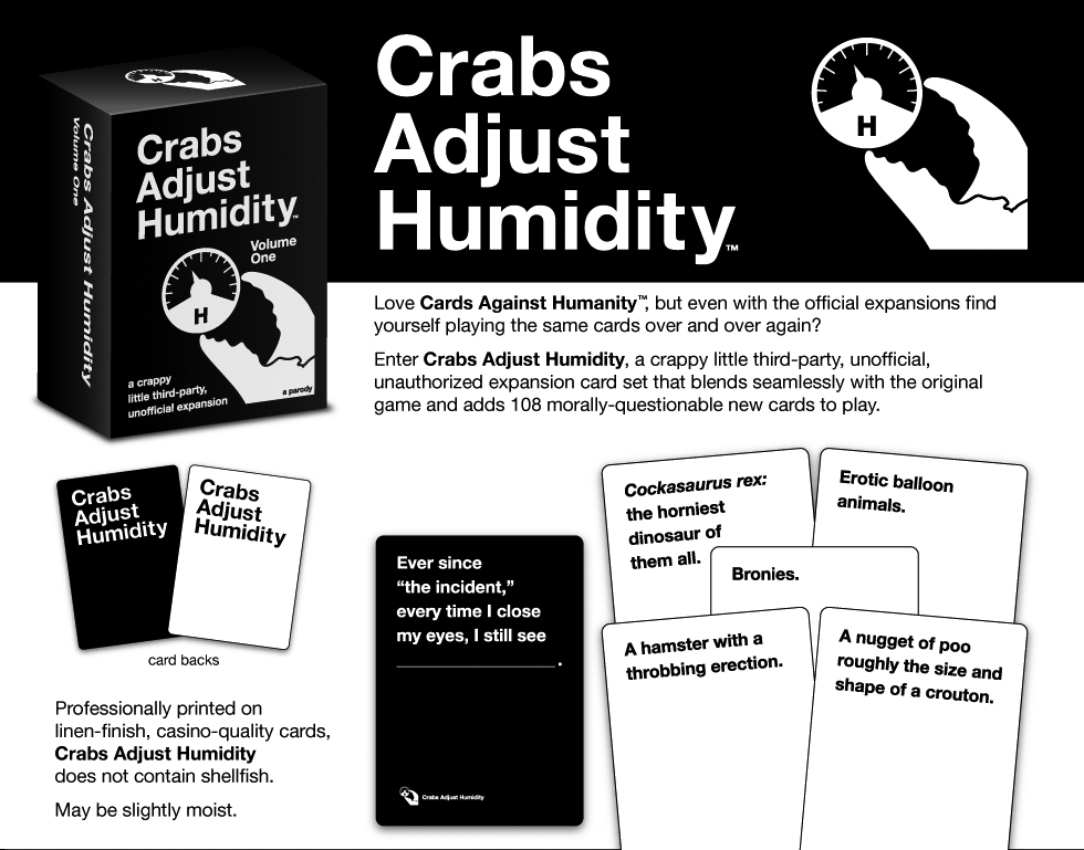 Cards against humanity expansions list