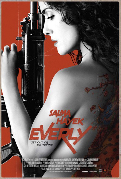 400px x 593px - Salma Hayek Does Some High-Caliber Roughhousing In The Official Trailer For  Joe Lynch's EVERLY!