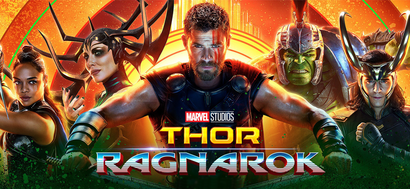 Thor: Ragnarok' is a delicious blend of meaty action and sublime