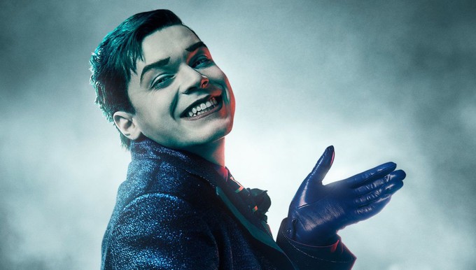 5. The Joker's blonde hair in the TV series "Gotham" - wide 9