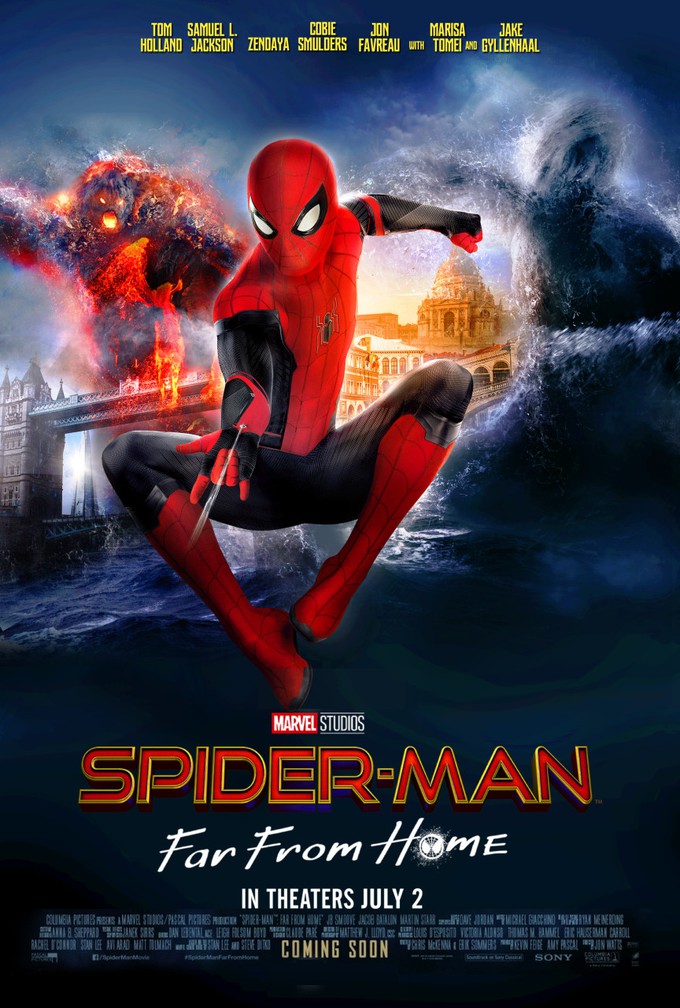 SPIDER-MAN FAR FROM HOME featurettes & spots & poster fun!