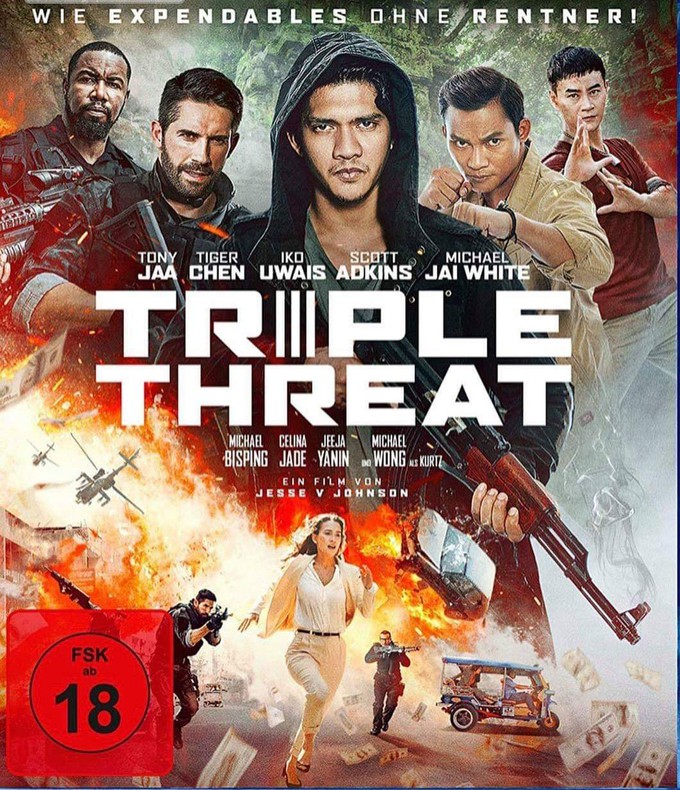 TRIPLE THREAT Official Trailer, Breakneck Action Martial Arts Adventure