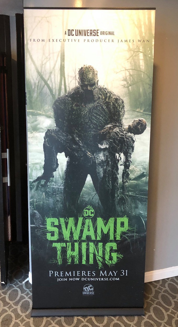 swamp thing dc universe arcane abby embrace horror dannie trailer spotlight posters newest