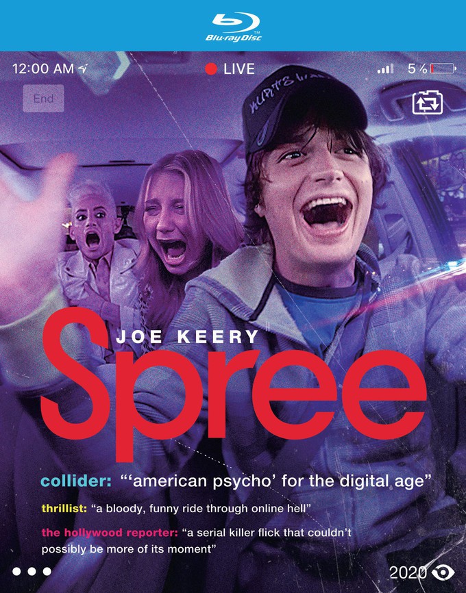 Freddy reviews the rideshare horror/comedy SPREE starring Joe Keery