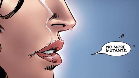 Wanda utters the damning phrase "No more mutants."