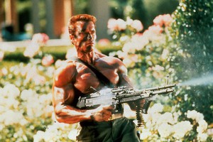 Arnold Schwarzenegger as The Final Girl