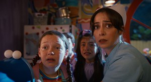 Delaney Quinn and Cristin Milioti in BUDDY, courtesy of Saban Films Delaney Quinn and Cristin Milioti in BUDDY, courtesy of Saban Films