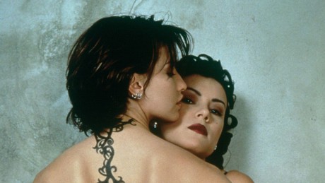 BOUND, starring Gina Gershon and Jennifer Tilly