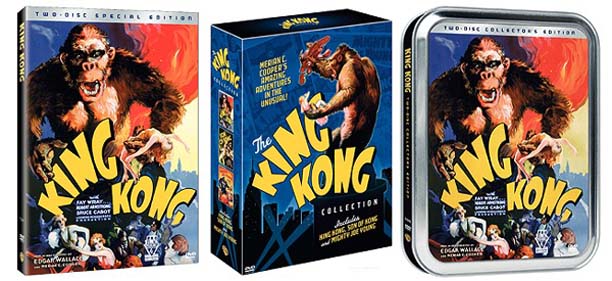 king kong 1933 colorized dvd