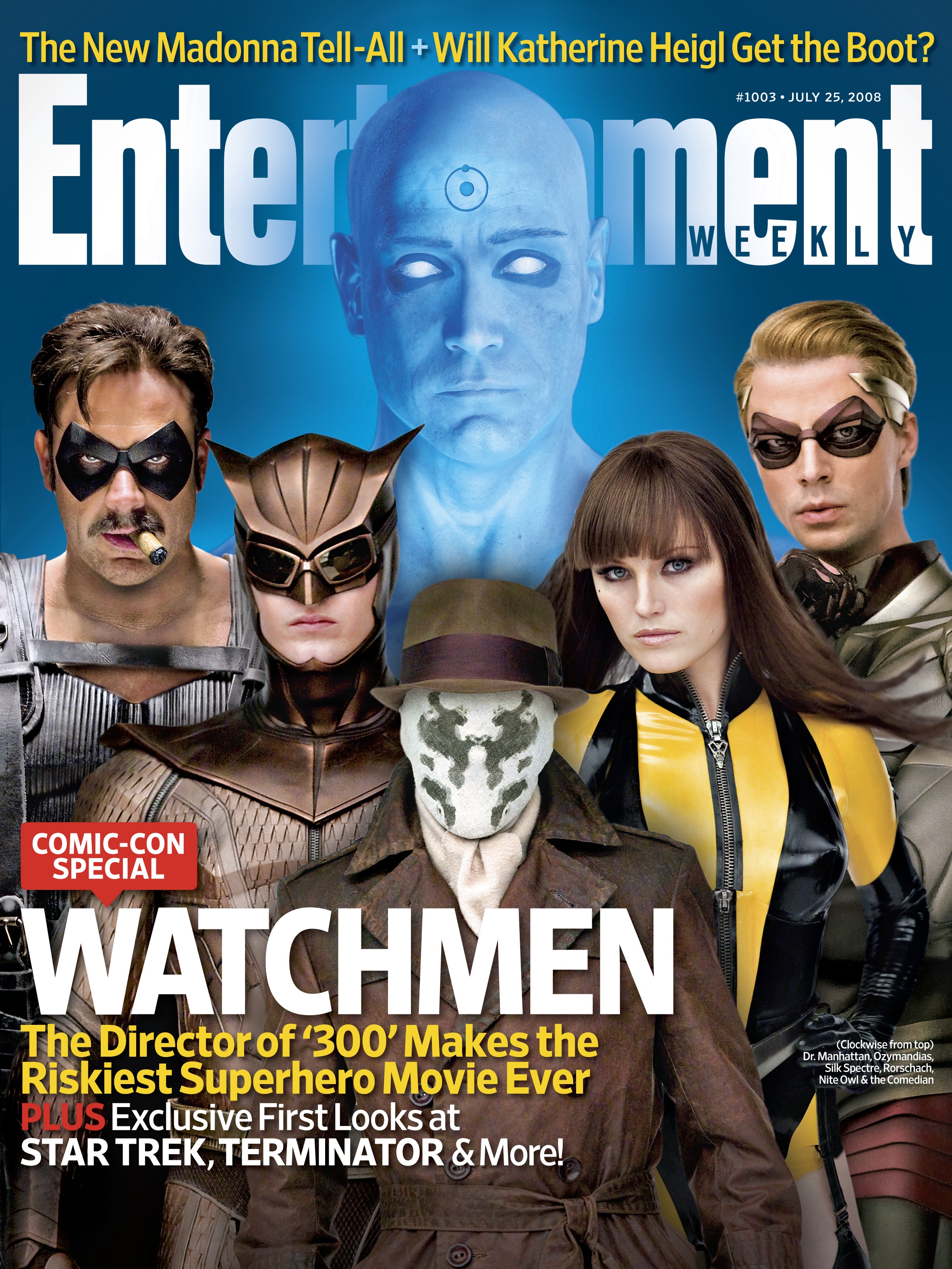 Watchmen Magazine covers - VERY Hi-Res - Oh No They Didnt!
