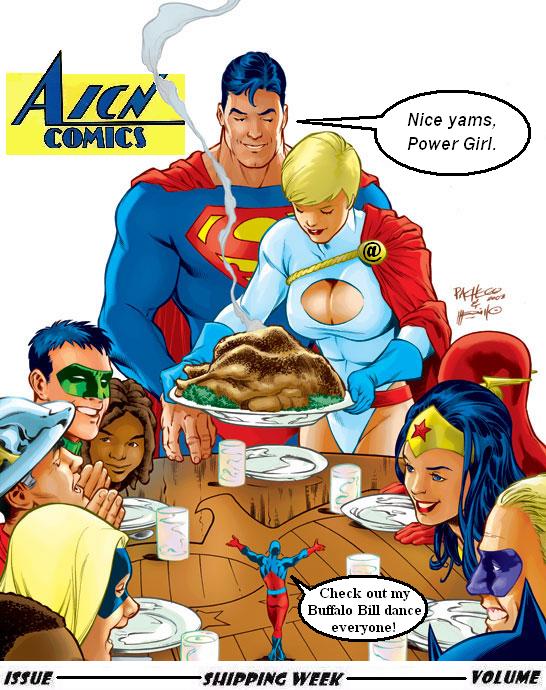 AICN COMICS REVIEWS: SIMON & KIRBY! BATMAN! SPIDER-GIRL! ZOMBIE TRAMP! SUPERMAN  VS MUHAMMAD ALI!...