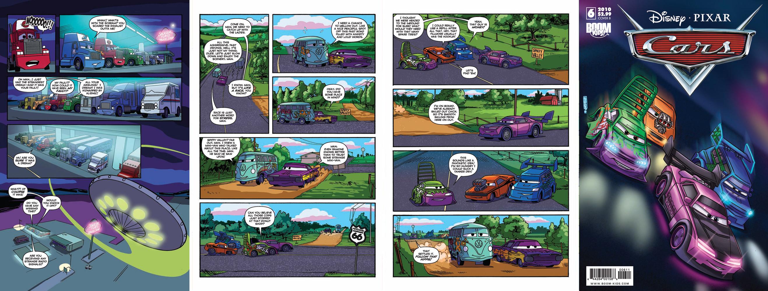 Cars comics