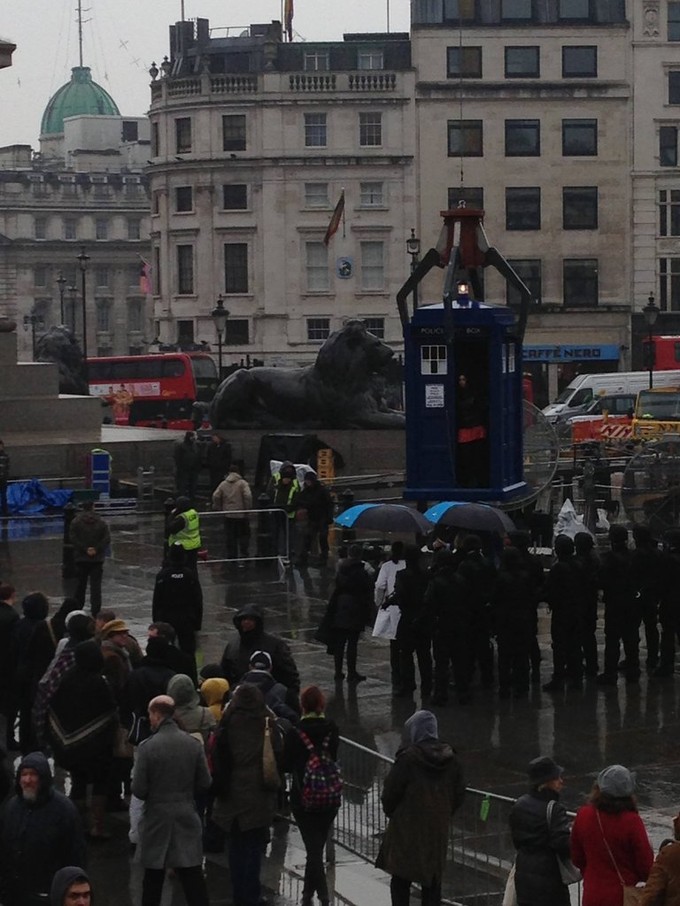 DOCTOR WHO 50th filming photo #3 of 3 