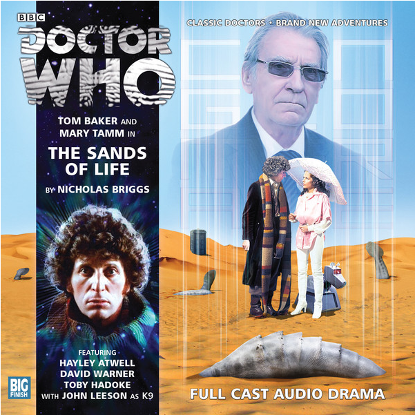 DOCTOR WHO Sands of Life CD Audio Cover