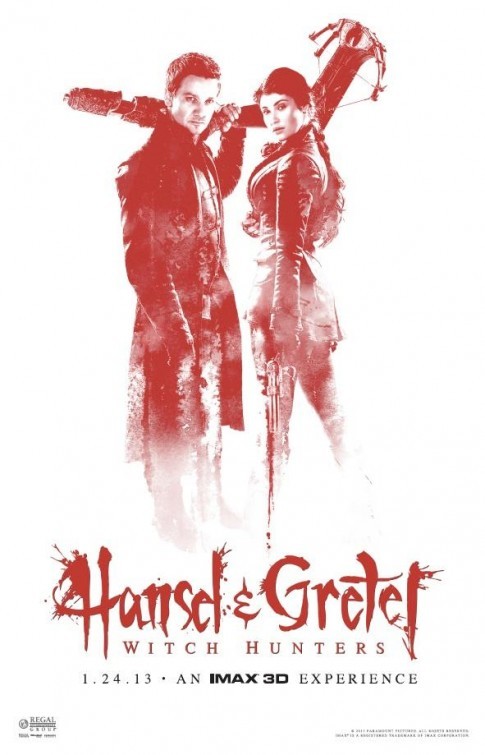 Hansel & Gretel: Witch Hunters poster 