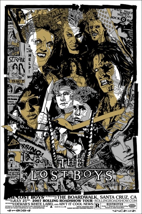 Tyler Stout's LOST BOYS Poster 2007