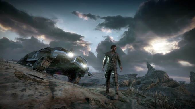 MAD MAX video game screen 