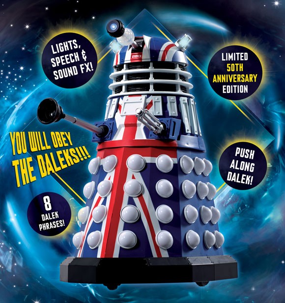 British Icon Dalek - 50th Anniversary Edition 