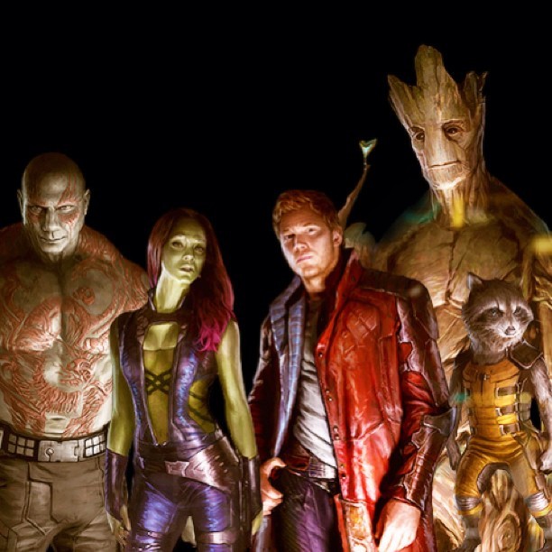 GUARDIANS OF THE GALAXY movie concept art 