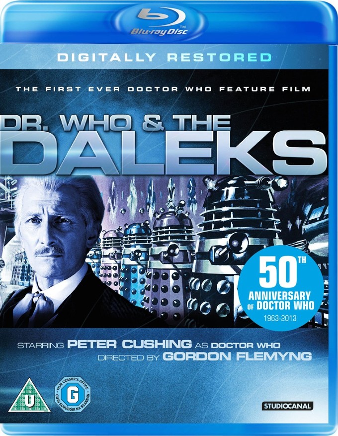 DR. WHO & THE DALEKS Blu-ray cover 