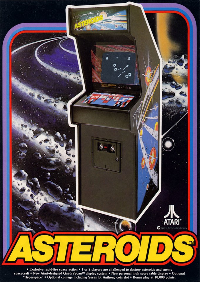 1979 ASTEROIDS game 