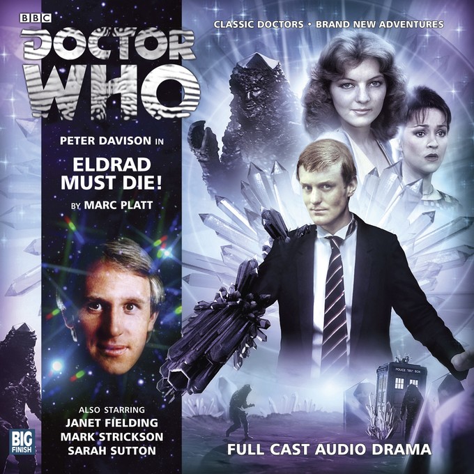 DOCTOR WHO - Eldrad Must Die Big Finish Audio Cover