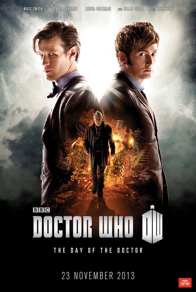 DOCTOR WHO: The Day of the Doctor promo poster