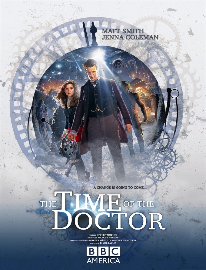 DOCTOR WHO: The Time of the Doctor promo poster