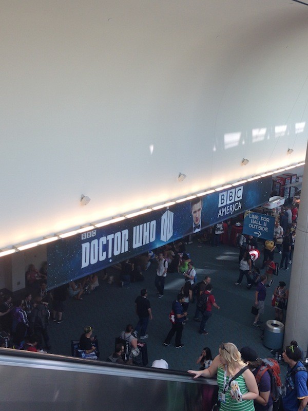 DOCTOR WHO banner - San Diego Comic Con 2913 
