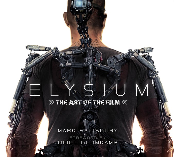 ELYSIUM: THE ART OF THE FILM cover (Titan Books) 