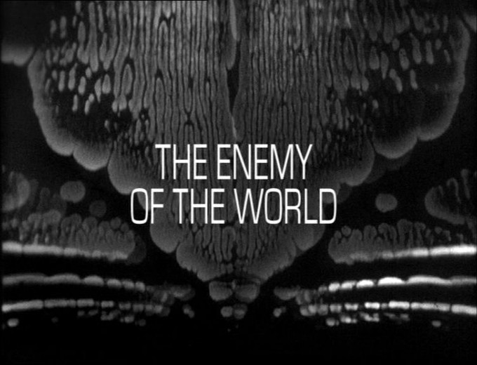 DOCTOR WHO: The Enemy of the World title screen