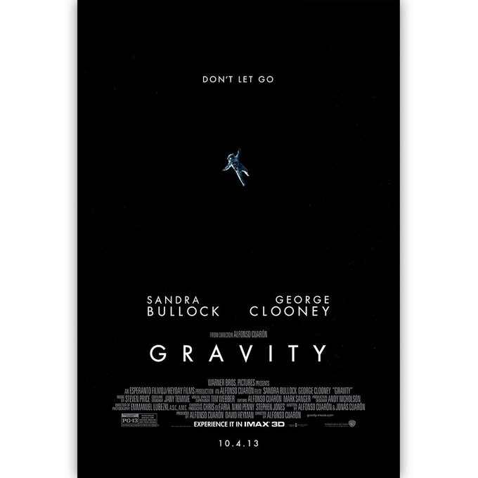 GRAVITY IMAX poster 