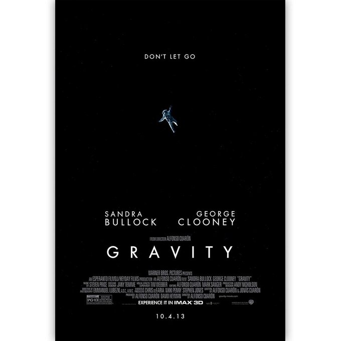 GRAVITY IMAX poster
