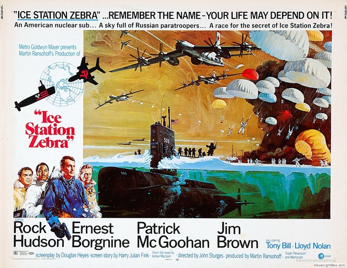 ICE STATION ZEBRA (1968) poster 