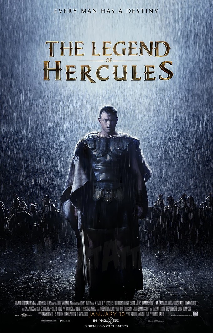 THE LEGEND OF HERCULES poster