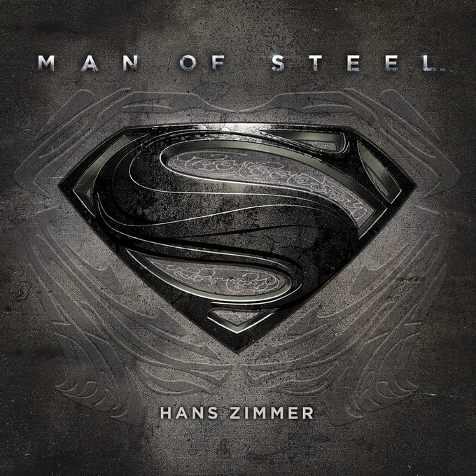 MAN OF STEEL CD cover 