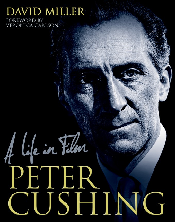 Peter Cushing: A Life in Film book cover (Titan Books) 