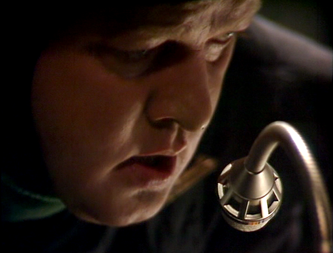 Malcolm Terris as co-pilot in DOCTOR WHO: The Horns of Nimon 