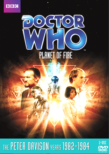 DOCTOR WHO: Planet of Fire DVD cover 