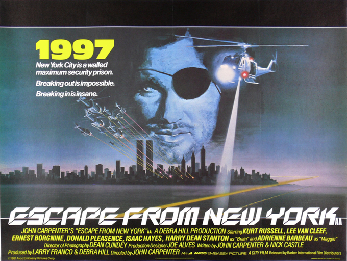 ESCAPE FROM NW YORK poster 