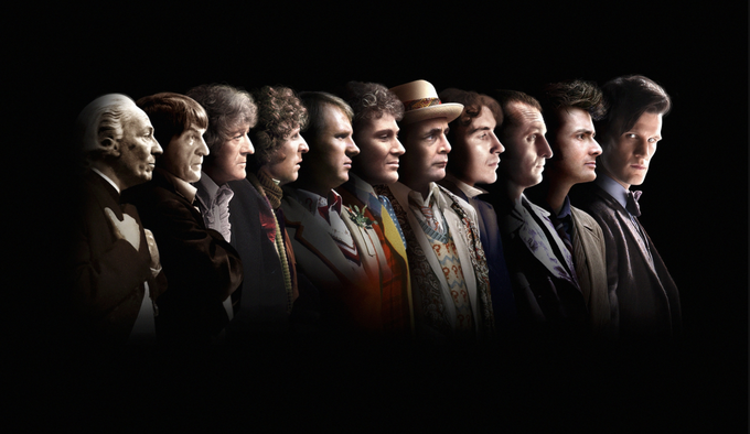 DOCTOR WHO 50th Anniversary artwork 