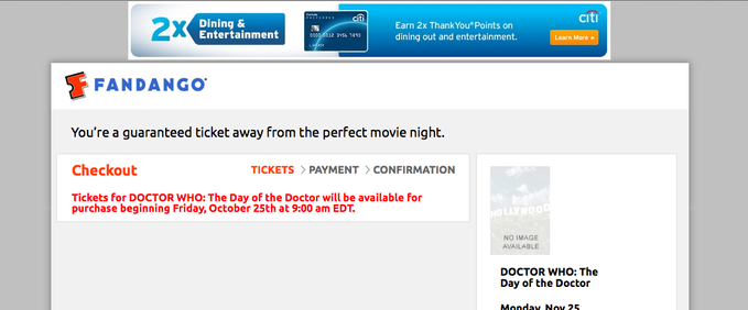 doctor who: day of the doctor screening error 