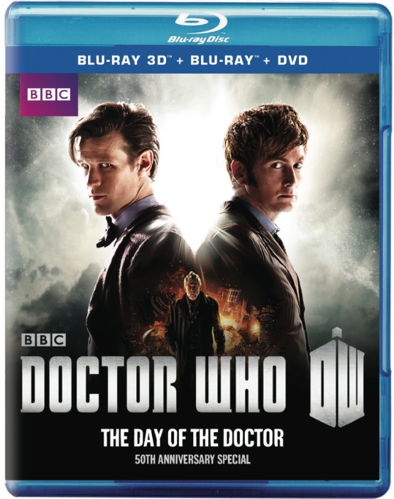 DOCTOR WHO: The Day of the Doctor Blu-ray cover 