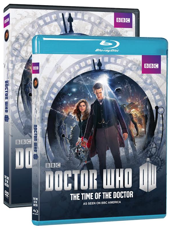 DOCTOR WHO: The Time of the Doctor home video packaging 