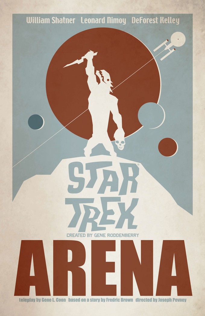 STAR TREK: THE ART OF JUAN ORTIZ - "Arena" 