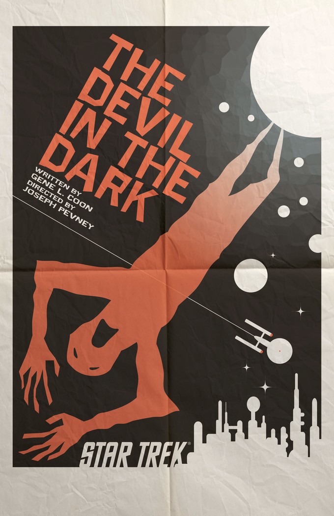 STAR TREK: The Art of Juan Ortiz - "The Devil in the Dark" 