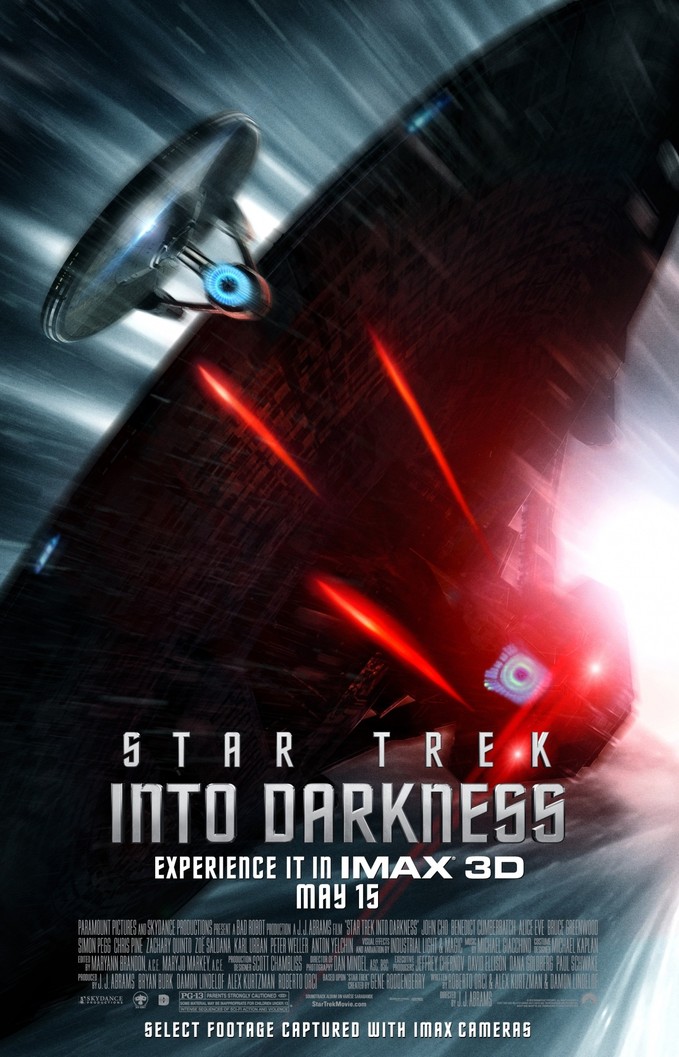 STAR TREK INTO DARKNESS IMAX Poster 