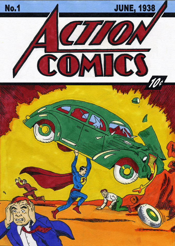 Superman (as we know him) first appeared in this comic