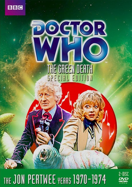 DOCTOR WHO: The Green Death DVD cover 