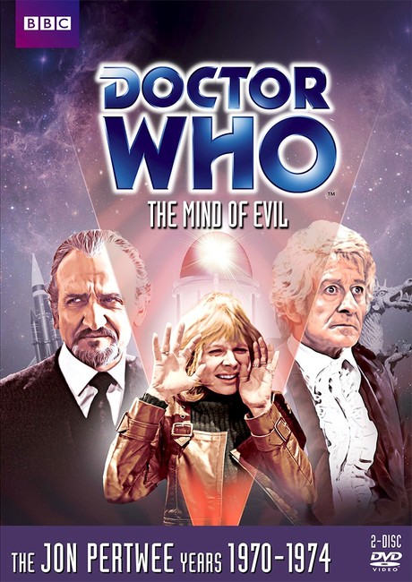 DOCTOR WHO- 'THe Mind of Evil' US DVD cover 